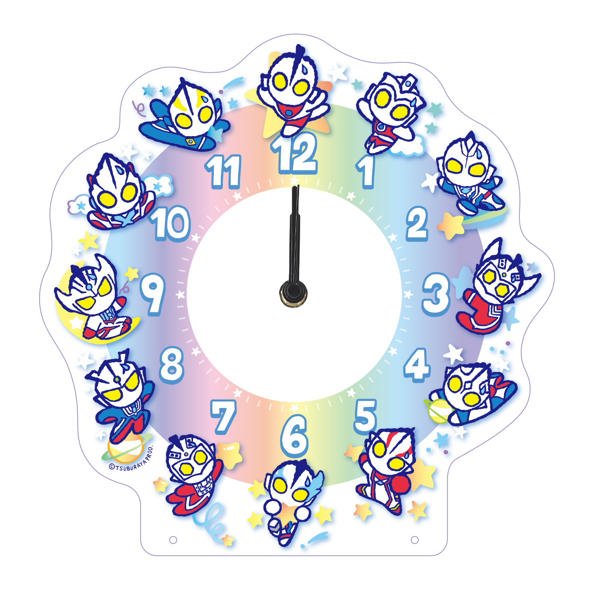 M78ウルトラマン アクリル2WAYクロック