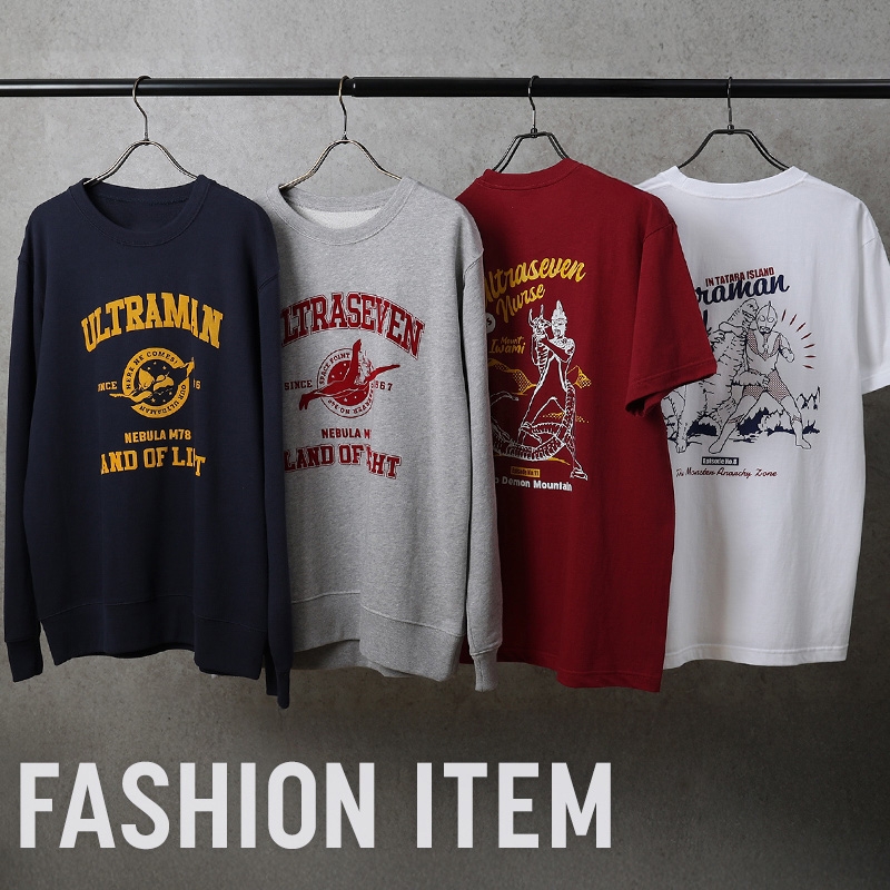 ウルトラマン・ウルトラセブン　Ｔシャツ 2種スウェットプルオーバー《ウルトラマンSHOP限定》