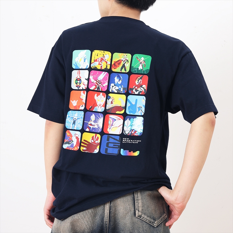 ニュージェネレーションウルトラマン グッズ（Tシャツ・缶バッジ・グラデーションキーホルダー）